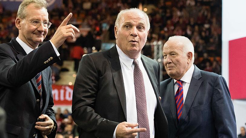 Gewohnt klare Aussage: Bayern-Präsident Uli Hoeneß