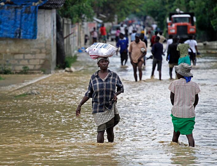Hurrikan &bdquo;Sandy&ldquo; hat in Kuba mehr Zerstörungen angerichtet, als zunächst angenommen. Bilder aus der Provinz Santiago de Cuba