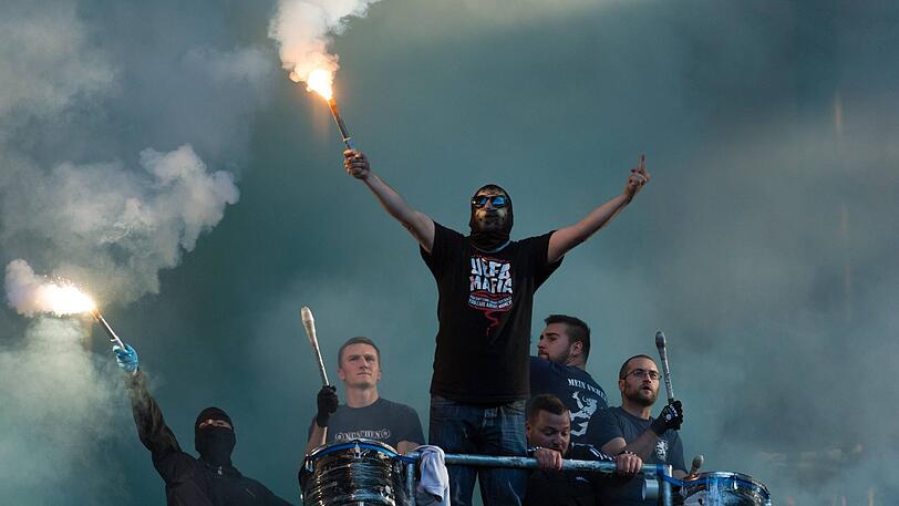 Unverbesserliche Sechzig-"Fans" in Augsburg