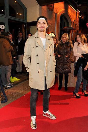 Cool mit Cap und Coat: Jimi Blue Ochsenknecht