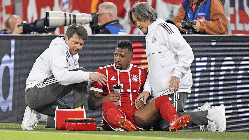 JEROME BOATENG, NOTE 2: Sehr aufmerksam gegen Ronaldo, klärte in höchster Not (20.). Dann der Schock: Musste verletzt raus, hatte sich bei einem Sprint offenbar an der Leiste verletzt. Ganz bitter.