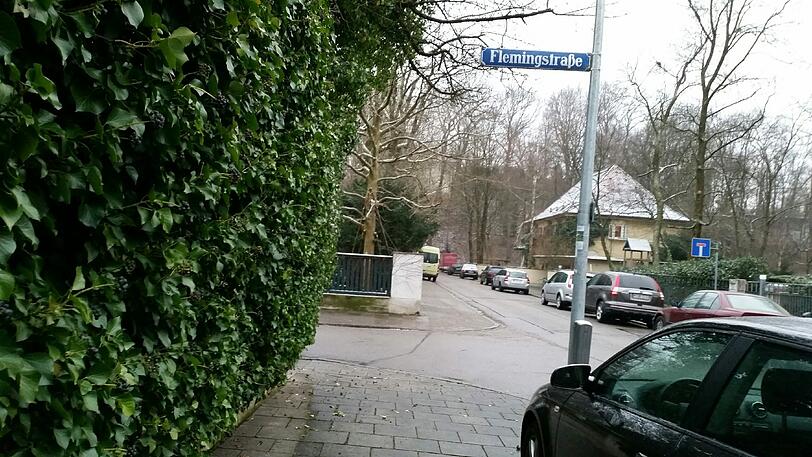 In dieser Straße in Bogenhausen geschah das schreckliche Beziehungsdrama.