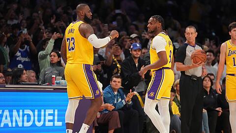 LeBron James und Bronny James haben NBA-Geschichte geschrieben.
