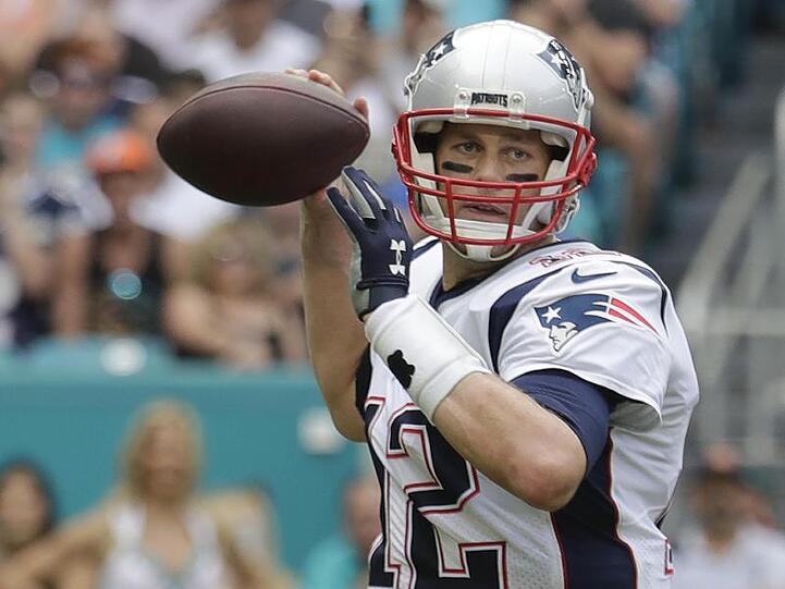 Patriots-Quarterback Tom Brady stellte einen neuen Touchdown-Rekord auf.