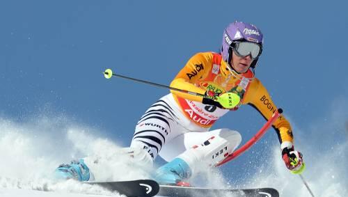 Mit Abstand die Klassenbeste: Musterschülerin Maria Riesch. Mit Abstand die Klassenbeste: Musterschülerin Maria Riesch.
