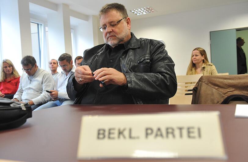 &bdquo;Beklagte Partei&ldquo;: Lothar R., Betriebsratsvorsitzender der Bäckereikette Ihle.