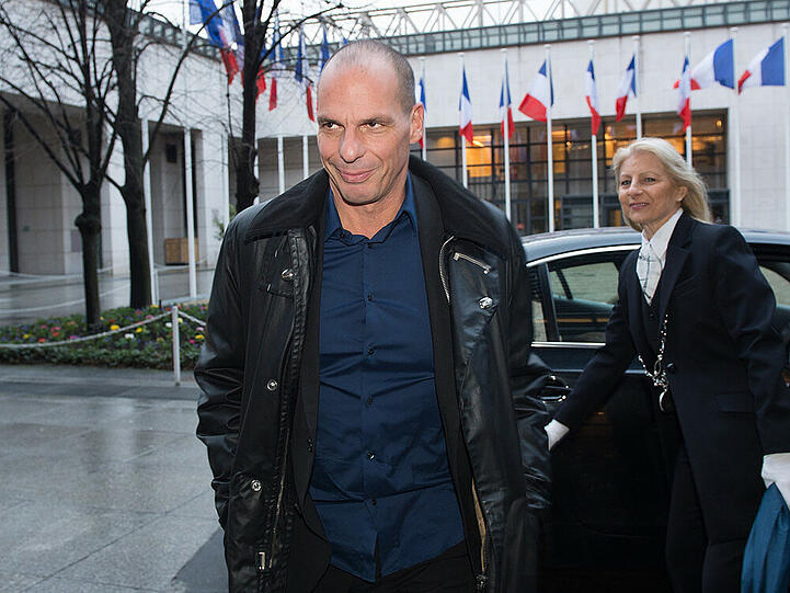 Steht bei Günther Jauch Rede und Antwort: Yanis Varoufakis