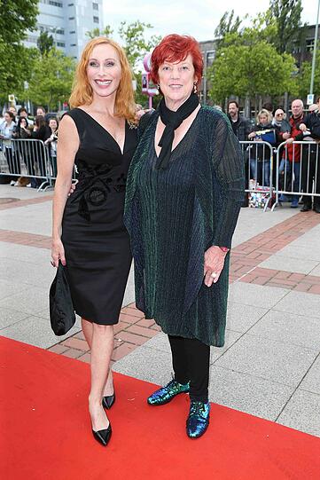Weitere Bilder vom roten Teppich beim 65. Deutschen Filmpreis in Berlin.
