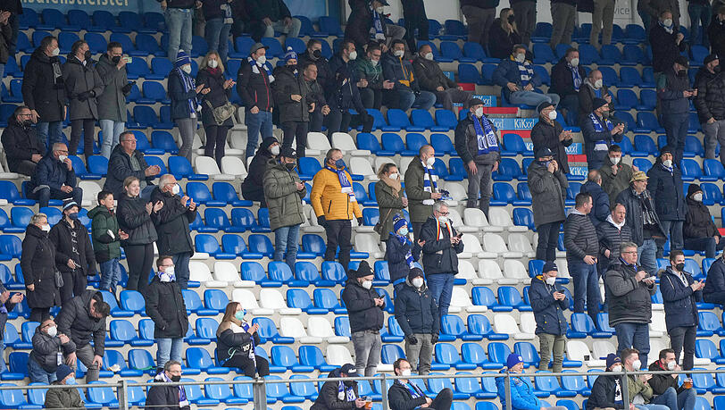 Am Samstag dürfen bis zu 5.000 Zuschauer in die Hänsch-Arena.