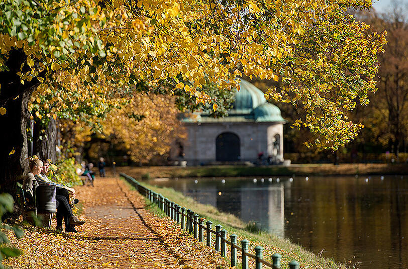 Der goldenen Herbst geht weiter.