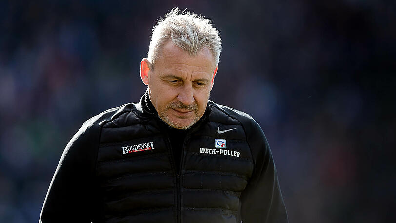 Pavel Dotchev war seit Juli 2015 Trainer bei Erzgebirge Aue.