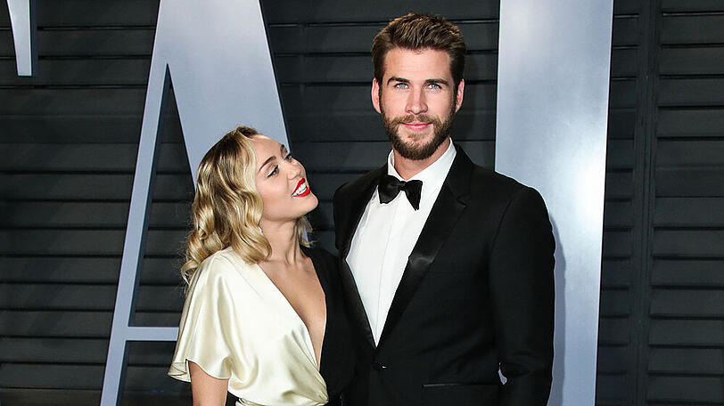 Miley Cyrus und Liam Hemsworth: Ein Bild aus glücklicheren Tagen