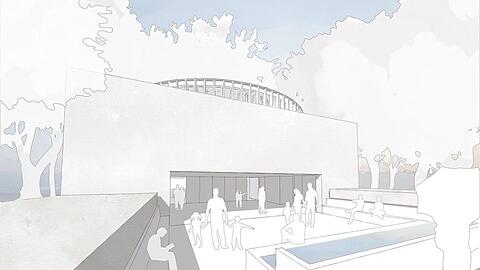 So könnte das Gemeindezentrum aussehen.