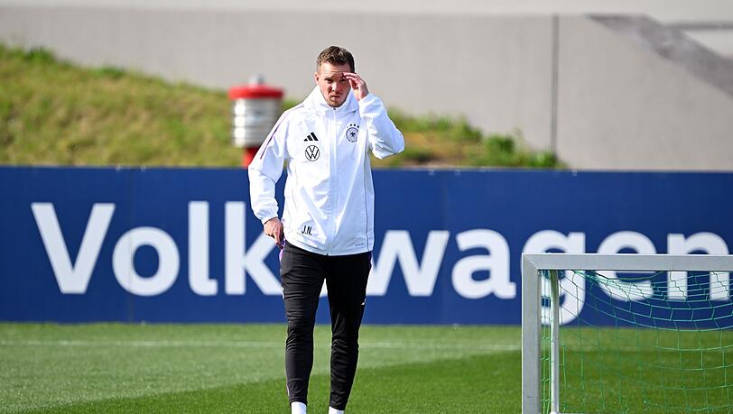 Julian Nagelsmann fordert von seinem DFB-Team das Maximum: "Wenn man irgendwo teilnimmt, sollte man gewinnen wollen."