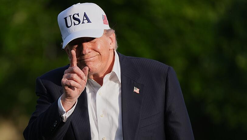 Trump erntet wegen des Entsch&auml;digungsfonds Kritik. (Archivbild)