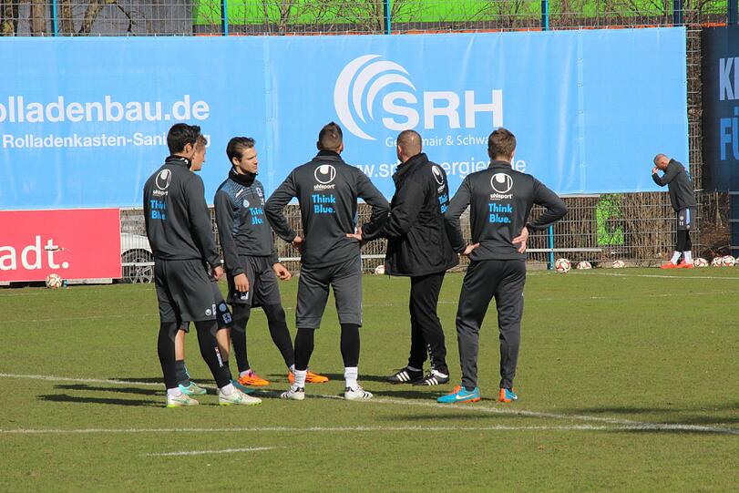 Die Bilder vom Abschlusstraining vor dem Heimspiel gegen den SV Sandhausen.