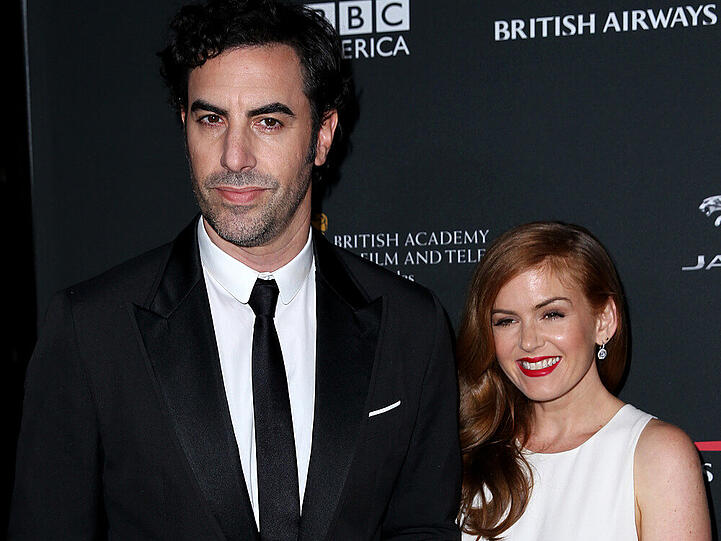 Sacha Baron Cohen und Isla Fisher sind nun dreifache Eltern