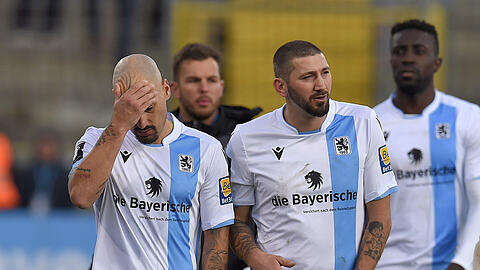 Die Löwen kommen gegen Großaspach nicht über ein 1:1 hinaus.