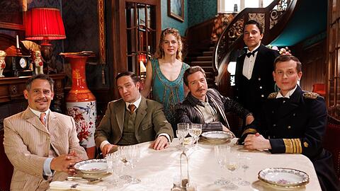 Fünf für "Dinner for Five": Moritz Bleibtreu, Frederick Lau, Alicia von Rittberg, Jacob Matschenz, Kostja Ullmann und Christoph Schechinger (v.l.).