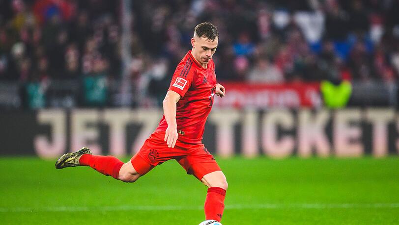 Joshua Kimmich in Aktion beim Bayern-Sieg gegen Hoffenheim.