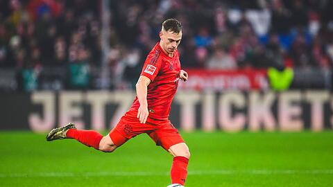 Joshua Kimmich in Aktion beim Bayern-Sieg gegen Hoffenheim.
