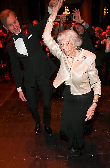 Max Raabe und Holocaust-Überlebende Margot Friedländer
