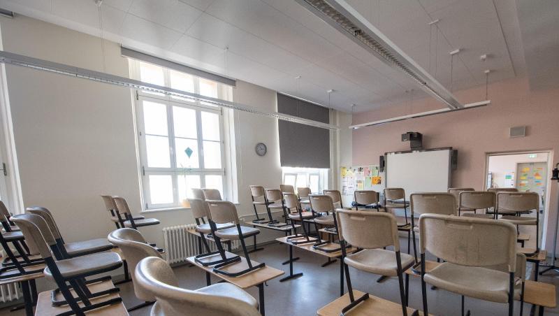 Ein leeres Klassenzimmer in einer Grundschule in Berlin-Prenzlauer Berg. Foto: Fabian Sommer/dpa/Archivbild Ein leeres Klassenzimmer in einer Grundschule in Berlin-Prenzlauer Berg. Foto: Fabian Sommer/dpa/Archivbild