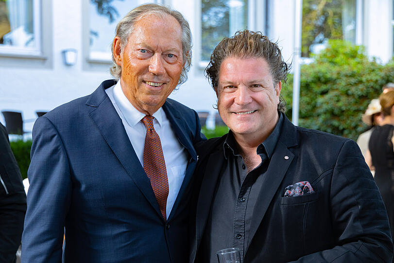Prof. Mang mit Francis Fulton-Smith