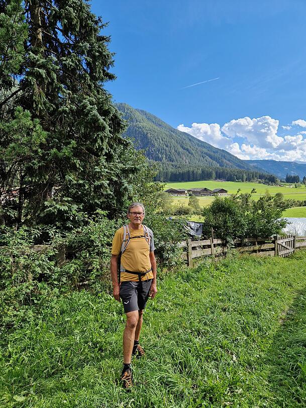 Stammt aus dem Gsiesertal: Alois Untersteiner.