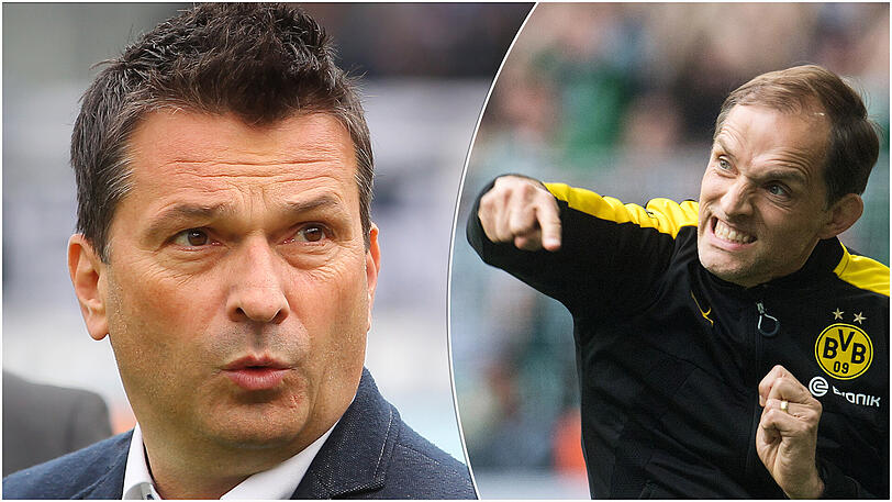 Schalke-Manager Christian Heidel(l.) traut seinem ehemaligen Trainer Thomas Tuchel viel zu