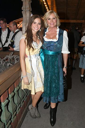 Claudia Effenberg mit Tochter Lucia.