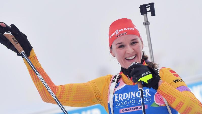 Biathletin Denise Herrmann geht beim Weltcup in Oberhof auch in der Staffel an den Start. Biathletin Denise Herrmann geht beim Weltcup in Oberhof auch in der Staffel an den Start.