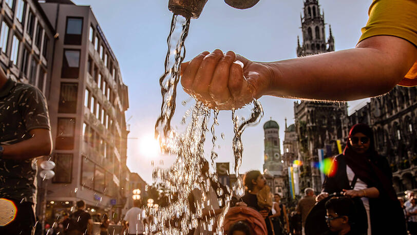 Gleich mehrere Vorschläge beim München Budget drehen sich ums Thema Trinkwasserspender.