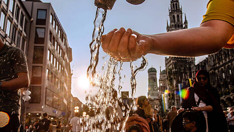 Gleich mehrere Vorschläge beim München Budget drehen sich ums Thema Trinkwasserspender.