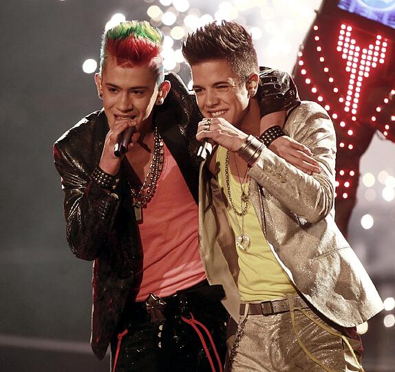 Deutschland sucht den Superstar - und findet den Schweizer Luca Hänni. Die Bilder von der Fionalshow 2012.