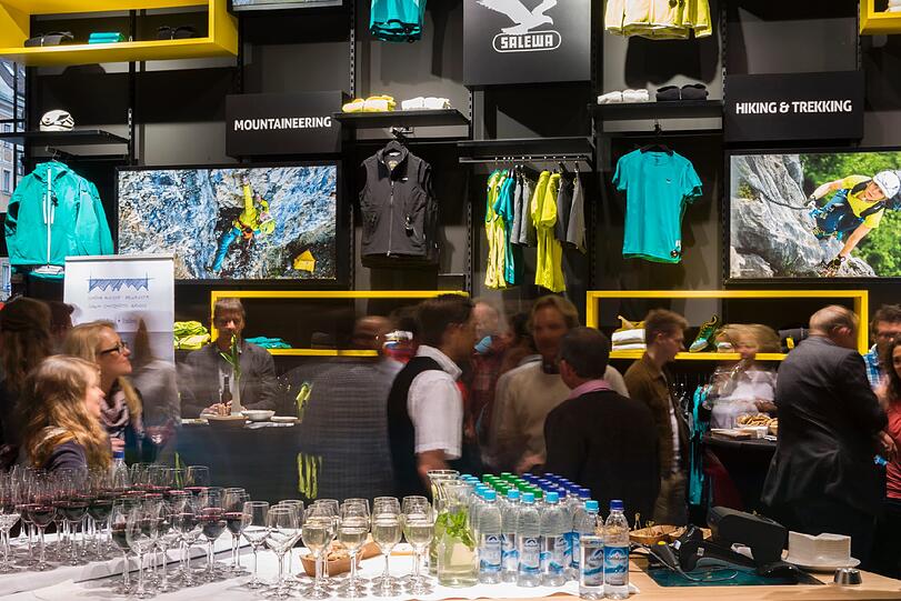 Die SALEWA World im Tal 21.