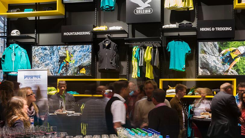 Die SALEWA World im Tal 21. Die SALEWA World im Tal 21.