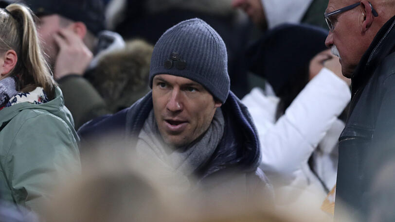 Seit November verletzt: Bayern-Star Arjen Robben.