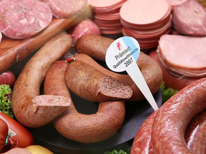 Nicht mehr so gefragt: Salami, Schinken und Wurstwaren.