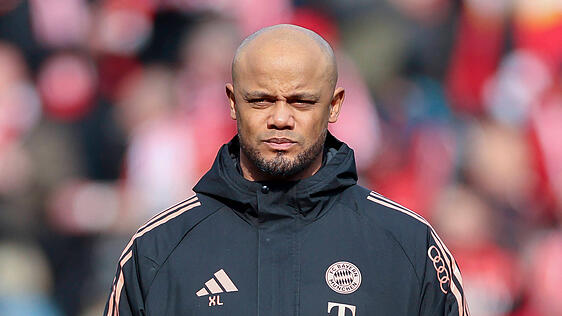 Trainer des FC Bayern: Vincent Kompany. Der FC Bayern hat momentan echtes Verletzungspech.
