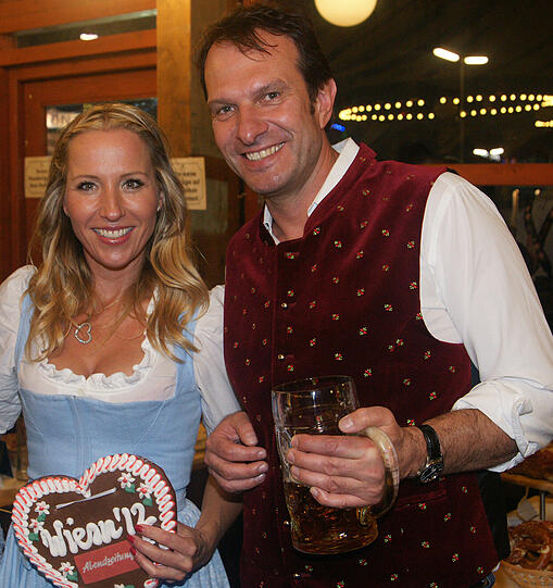 Arno Makowsky mit Katja Wunderlich