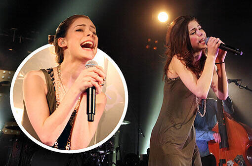 Die süße Lena Meyer-Landrut bei ihrem Auftritt in der Theaterfabrik in München. Die Bilder vom Konzert