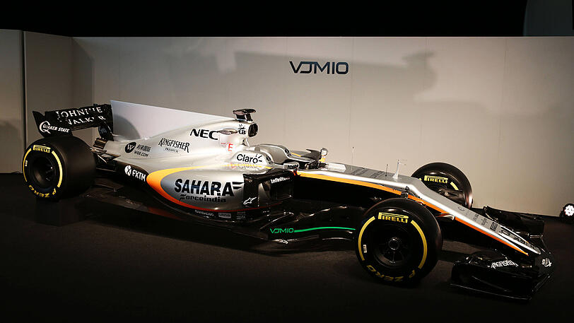 Der neue Wagen vom Team Force India: VJM10.