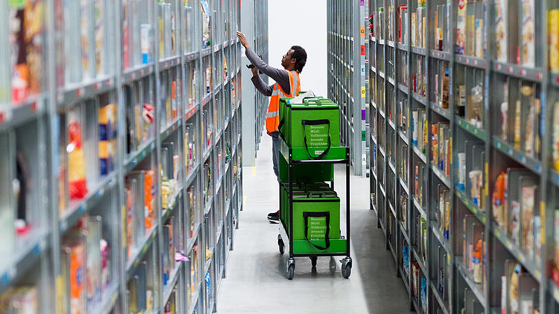 Amazon Fresh war Anfang Mai in Berlin und Potsdam mit einem Sortiment von rund 85 000 Artikeln gestartet.