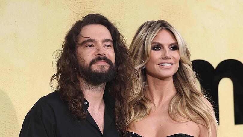Heidi Klum &auml;u&szlig;erte sich zum Schlafverhalten ihres Mannes Tom Kaulitz. Der Musiker ist dar&uuml;ber nicht erfreut.