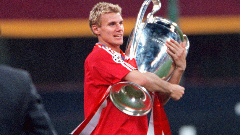 Sein größter Triumph: Alexander Zickler mit dem Champions-League-Pokal 2001.