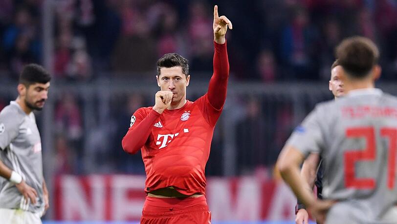 Robert Lewandowski vom FC Bayern darf sich über Nachwuchs freuen Robert Lewandowski vom FC Bayern darf sich über Nachwuchs freuen
