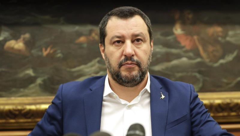 Matteo Salvini Ende Januar bei einer Pressekonferenz in Rom. Im Zwist mit Brüssel kommt ein Einlenken für ihn nicht in Frage. Matteo Salvini Ende Januar bei einer Pressekonferenz in Rom. Im Zwist mit Brüssel kommt ein Einlenken für ihn nicht in Frage.