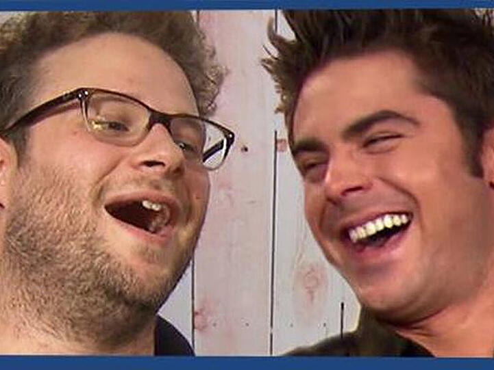 Beim Interview herrschte offensichtlich gute Laune