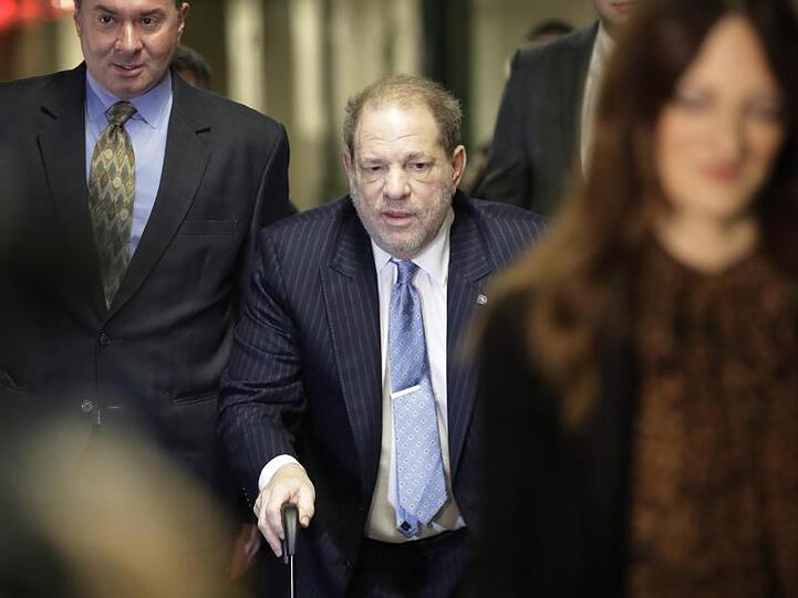 Mehr als 80 Frauen haben ihm seit 2017 sexuelle Übergriffe vorgeworfen: Harvey Weinstein.